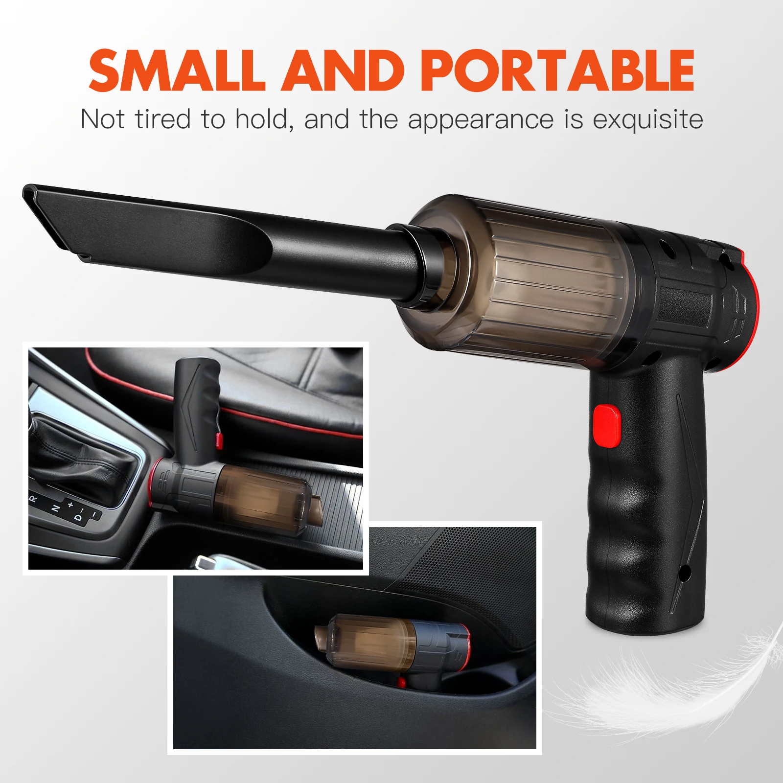 

Portable Vacuum Small Cordless Wireless Handheld Motor Cars Office