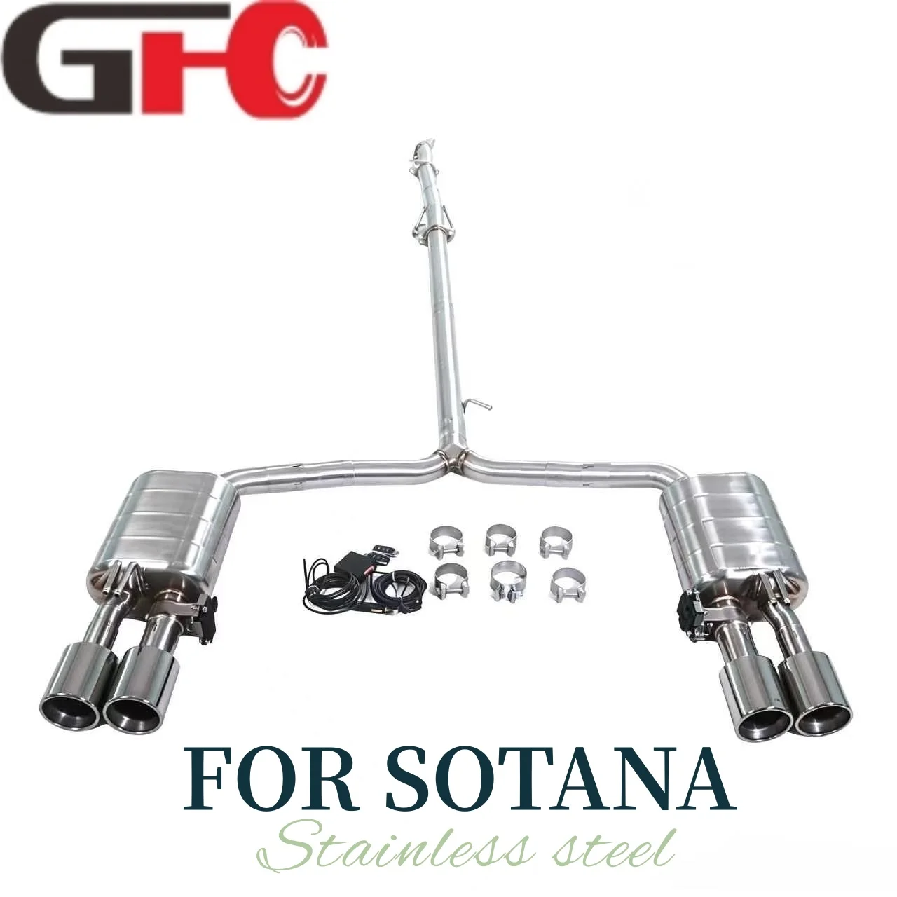 For 2025 Sonata DN8 N Line 2.5T Catback Valvetronic Muffler High Performance Exhaust Muffler System