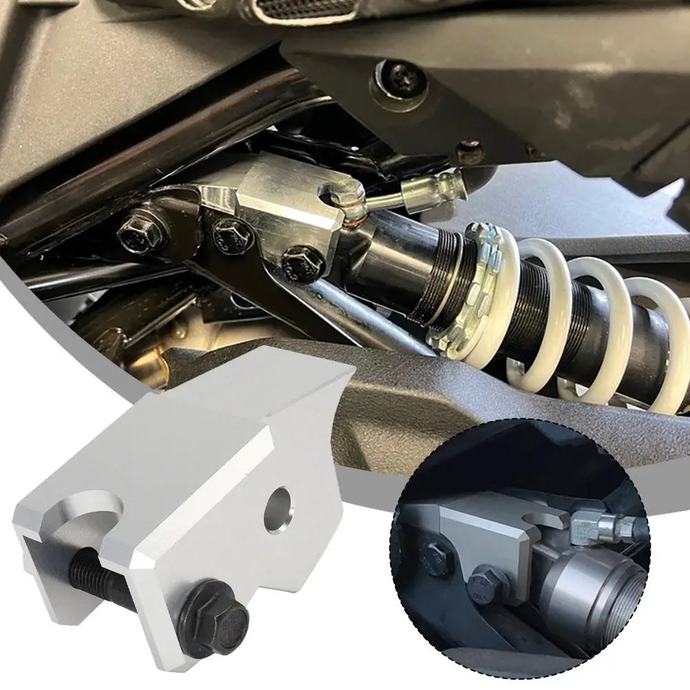 Motorcycle Rear Shock Extender Kit Height Extension Riser Adapter Compatible For Can-Am Ryker SE Performance 3 Sits Absorbe C2F1