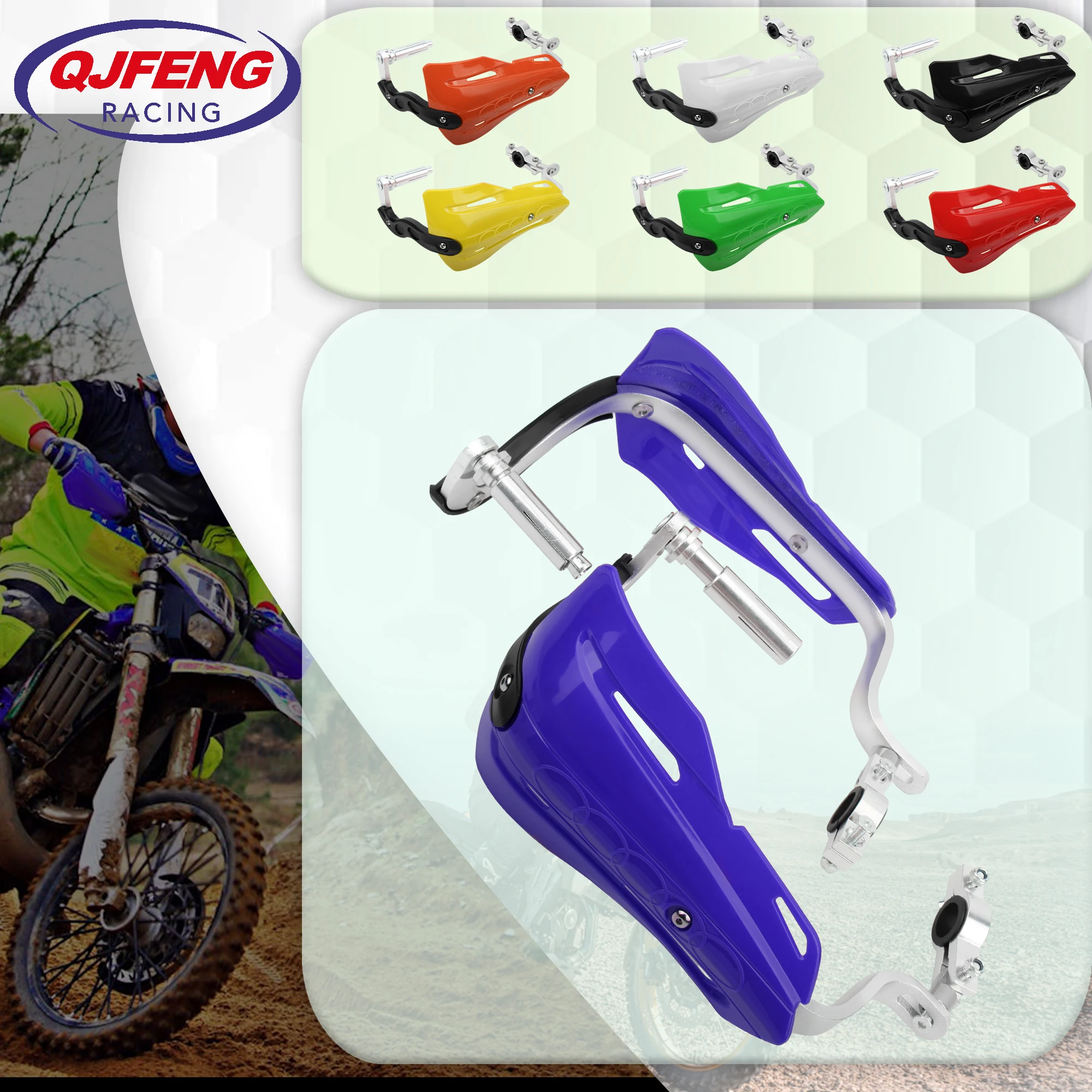 

1 Pair Motocross Guard Hand Protection Handbar For SX EXC Honda CRF YZF KX 22MM 28MM Universel Scooter Crash Motorcycle Enduro