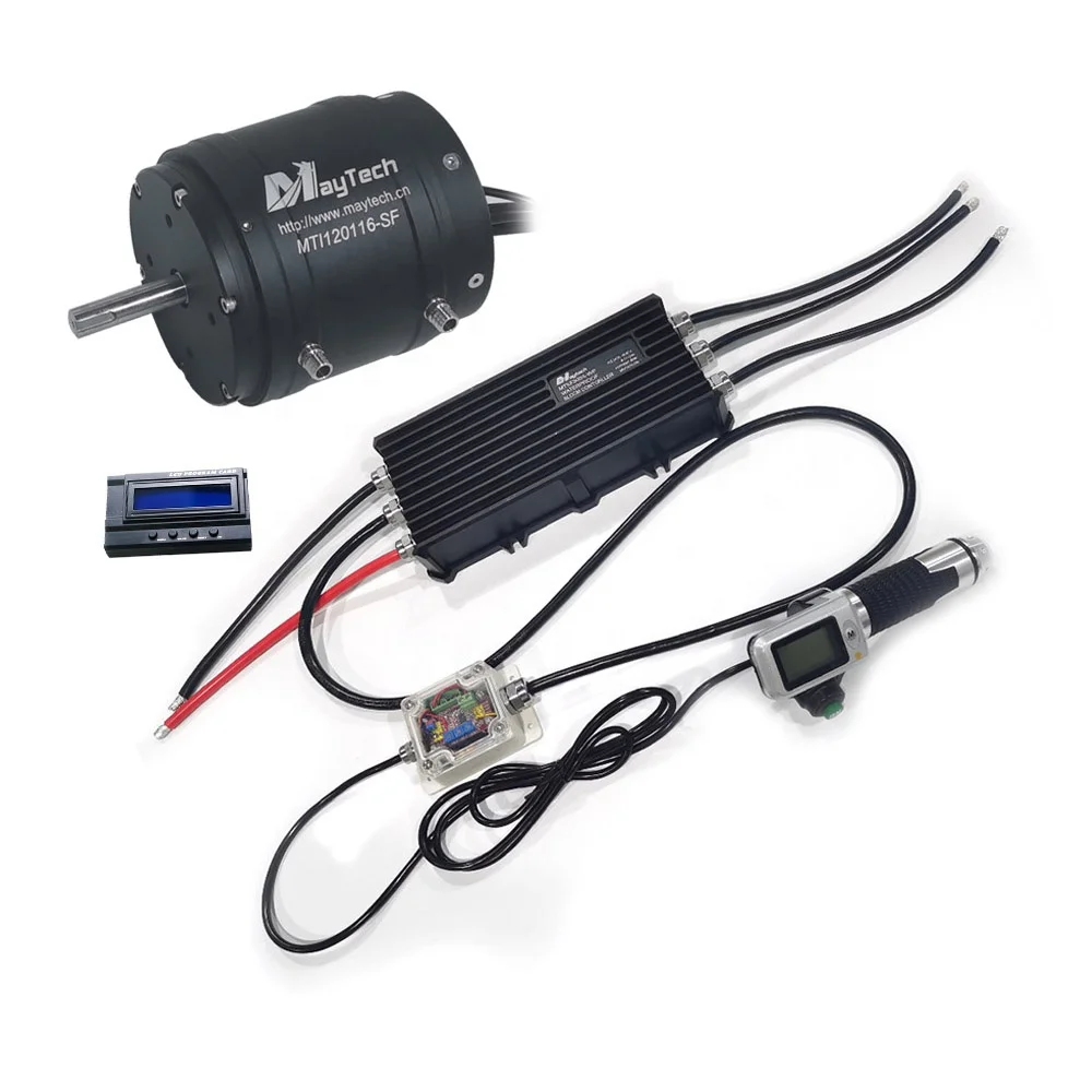 

Maytech Electric Boat DIY Kit With 100KV 200KV 120116 Motor 500A ESC With Twist Throttle For Motorized Boats Jetski Catamaran