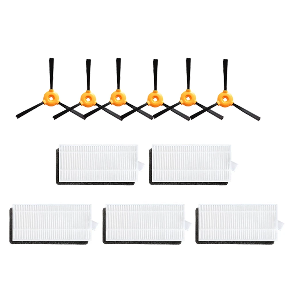

A17F-боковая щетка, комплект запасных частей для фильтра для робота-пылесоса Ecovacs Deebot N79 N79S Yeedi K600 K700