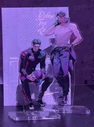 Korean BL Manhwa Low Tide in Twilight Anime Acrylic Stand Smyrna and Capri Payback Desktop Display Define The Relationship Decor