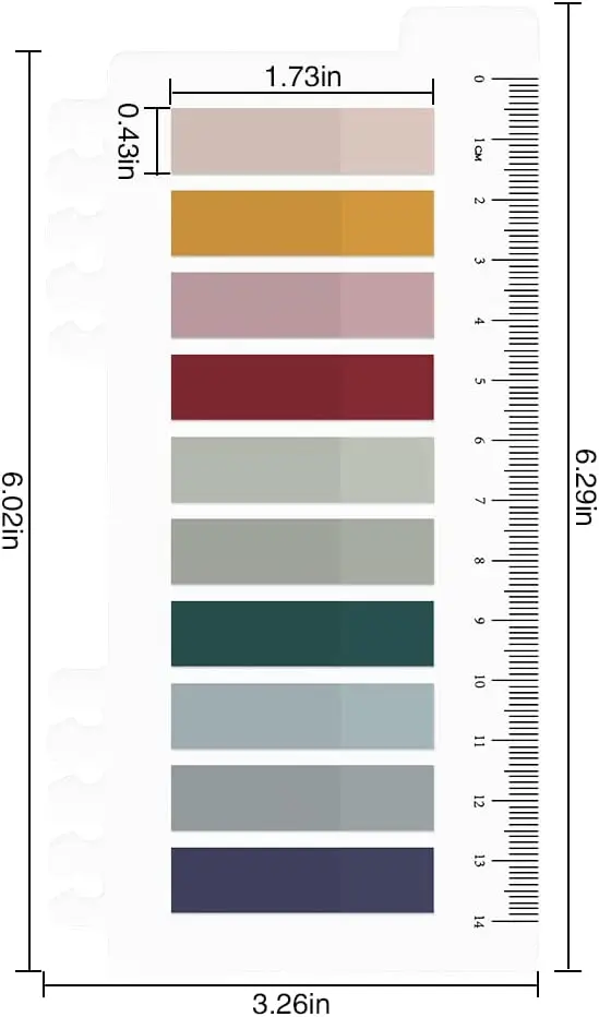 Sticky Tabs Writable and Repositionable Index Tabs Morandi Colorful Adhesive Sticky Notes Tabs Sheets Page Markers