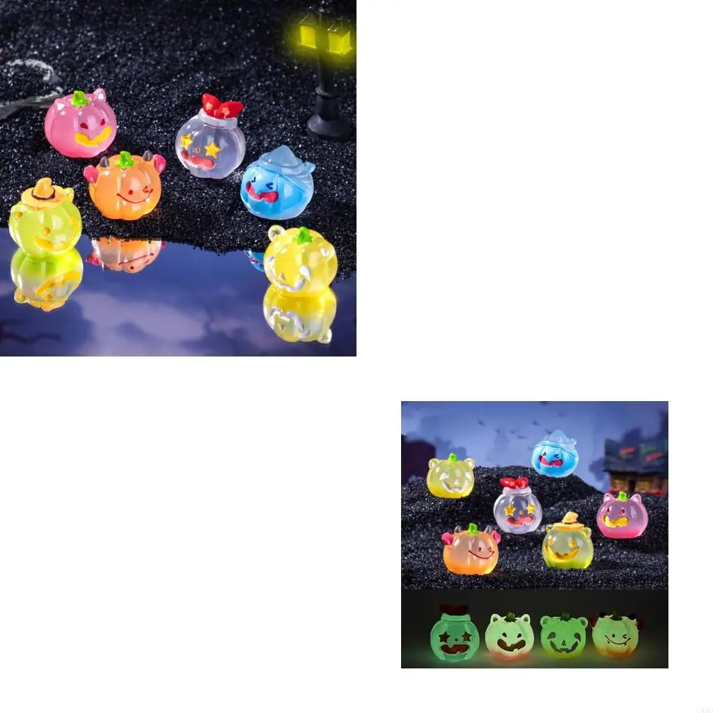 

Illuminating Halloweens Landscape Art Features Glowing Pumpkins and Bats for Festives Yard Decoration C5AD