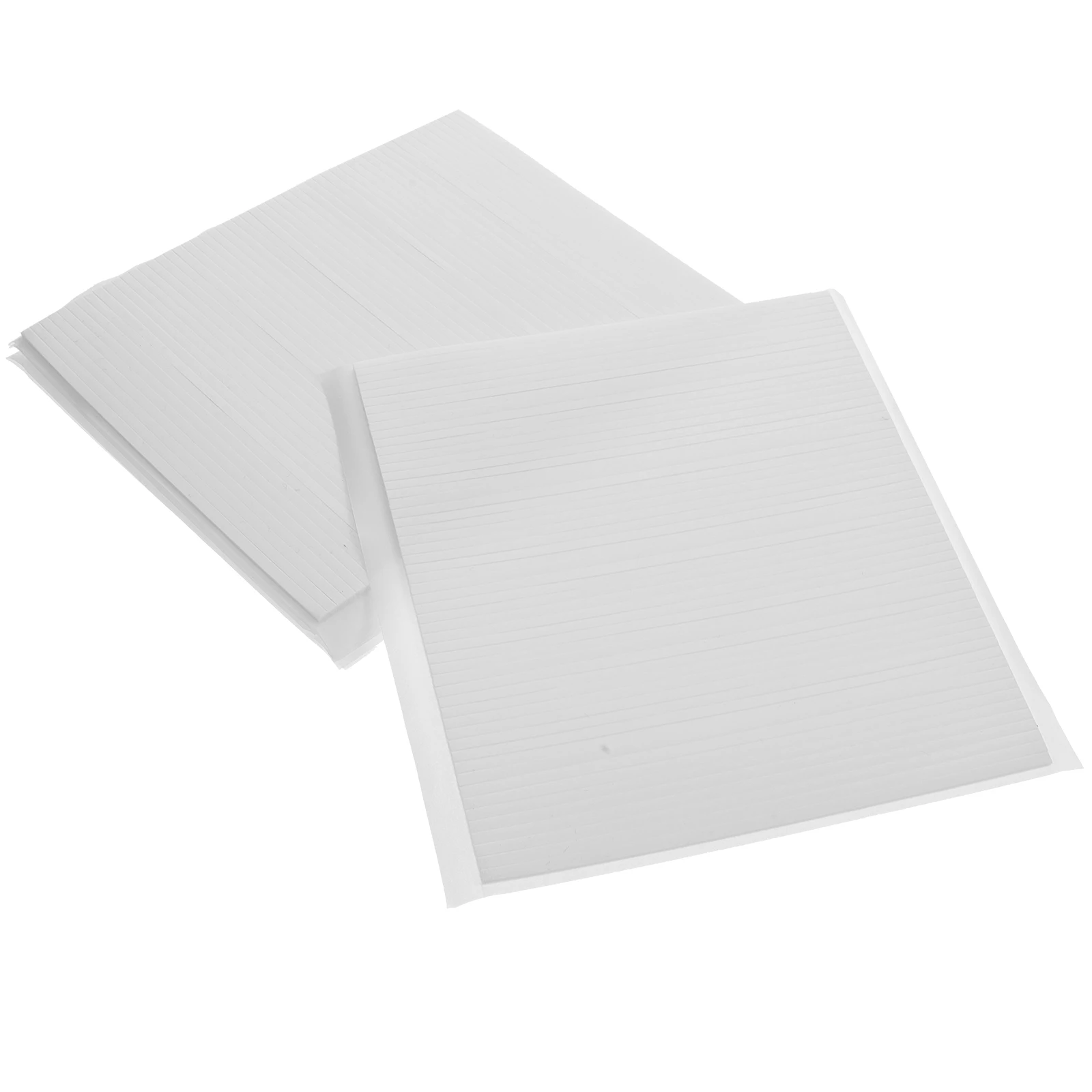 

6 Sheets Double Sided Foam Tapes Self Adhesive 5mmx138mmx2mm White Sticky Adhesive Eva Foam Tapes Strips for Cards Craft