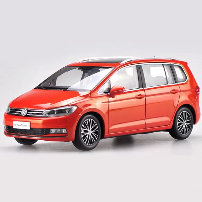 

Original 1:18 Scale L NEW TOURAN Simulation Alloy Car Model Static Decoration Classic Collection Gift