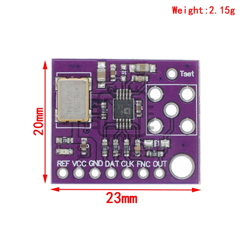 AD9833 AD9833BRMZ معالج دقيق قابل للبرمجة 0-12.5 ميجا هرتز شرط مربع DDS وحدة مولد الإشارة وحدة الواجهة التسلسلية #2