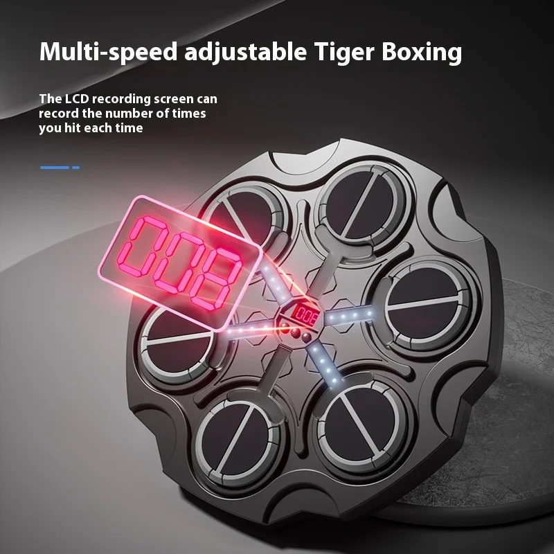 Home Intelligent Boxing Target With Counting Function Training Reaction Ability Speed Rhythm Sense Sports And Fitness Toys