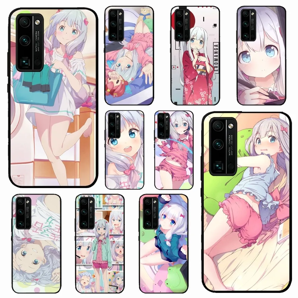 Cute Girl Izumi Sagiri Phone Case For Huawei Honor 10 Lite 9 20 7A 9X 30 50 60 70 Pro Plus Soft Silicone Cover