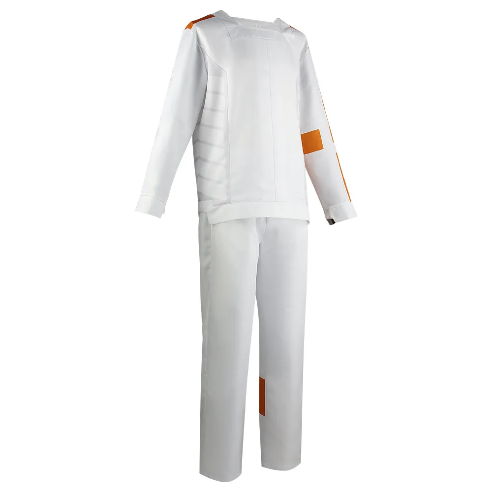 Film En Cosplay Kostuum Volledige Sets Witte Tops Broek Uniform Pakken Voor Volwassen Outfit Halloween Carnaval Feest Kleding Rollenspel