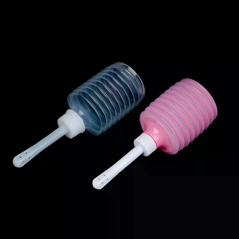 200ml 8holes Disposable Vaginal Anal Douche Retractable Wash Cleaning Anus Clean High-Quality Material For Durable Use