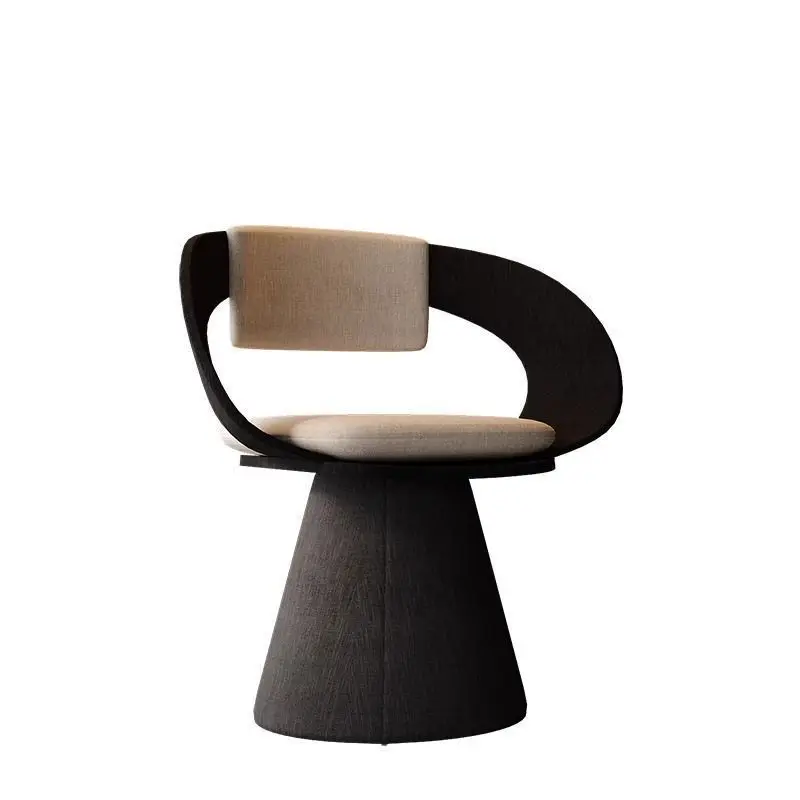 Light Luxury Leisure Chair Restaurant Chair High-end Internet celebrity Home Makeup Dining Chair Modern Simple Dressing Rotating