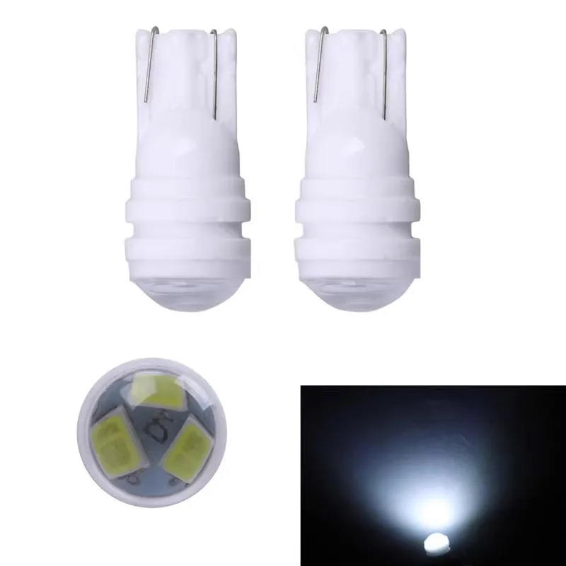 

50/100PCS CANBUS T10 W5W 194 LED Bulb 2835/3SMD 12V Super Bright Car Interior Reading Lamp Clearance Lights License Plate Bulbs