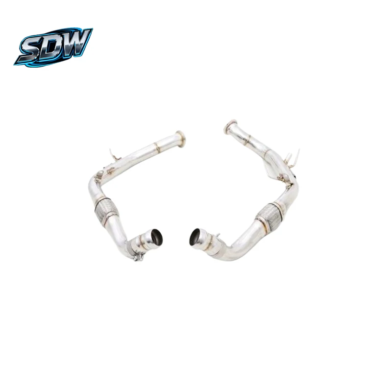 Sport Car Exhaust Pipe Upgrade for  911 Turbo GT3 718 Boxster Stainless Steel Valved System