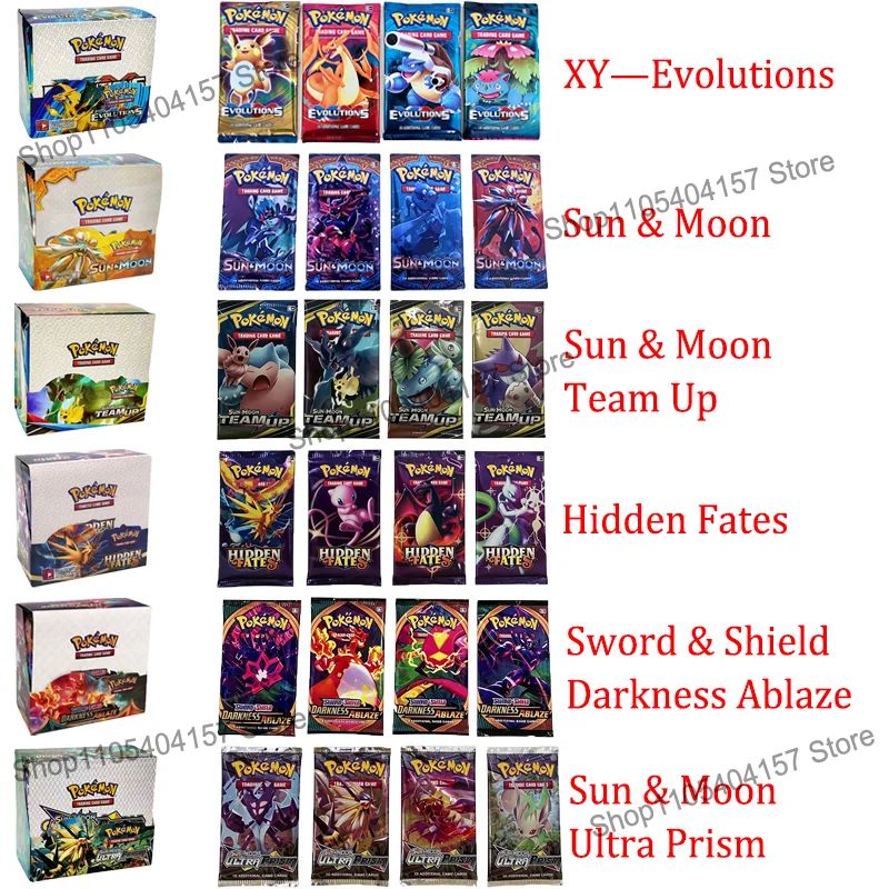 360Pcs Trading Card Game Cards