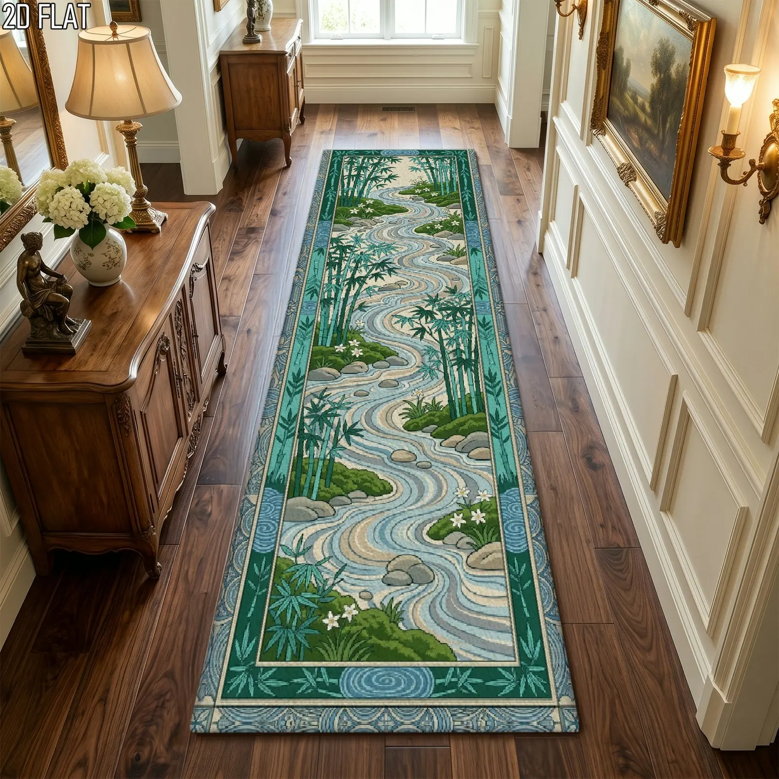 Chinesische Landschafts-Läufer – Bamboo Bath Mat Bewertung und Preis