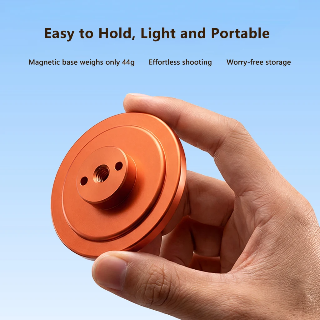 Magnetische Handyhalterung für Live-Streaming und mobiles Fotografieren, kompatibel mit MagSafe, passend für 17-mm-Kugelkopf und 1/4-Zoll-Gewinde-Stativ. – Detail 19
