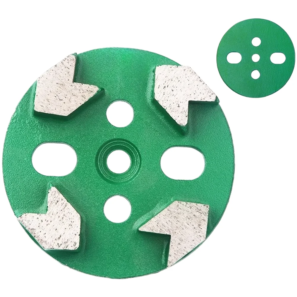 

4 Inch 100mm Floor Grinding Block For Grinding Stone 16 30 Mesh 4 Arrow Teeth Compatible With Both Angle Grinders&Floor Grinders