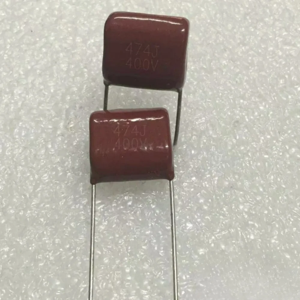 10pcs/lot CL21 0.47uf 400V 470nF u47 474 J Brand New 15mm Film Capacitor
