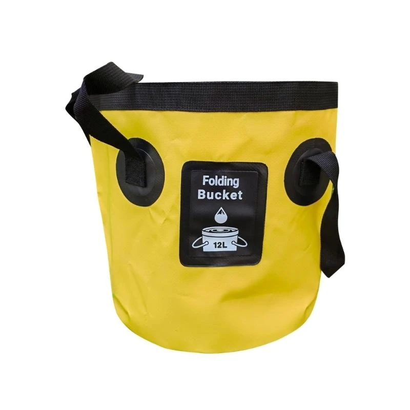 دلو صغير قابل للطي دلاء مياه قابلة للطي حقيبة تخزين المياه المحمولة دلو صيد للسفر والتنزه وقوارب الصيد
