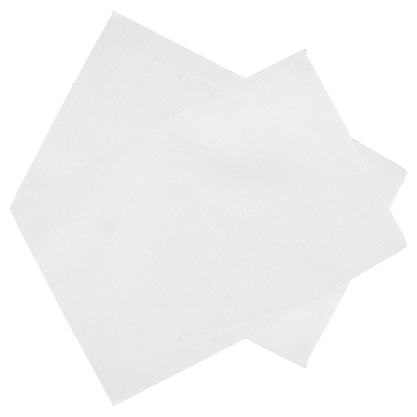 

Cross Stitch Fabric White Embroidery Cloth Diy Stitching Supplies Durable Creative Craft Material Large Quantity
