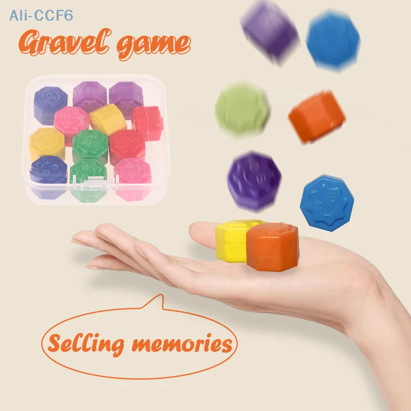 Traditional Play Game Grab The Stone Toy Exercise Colorful Fun Stress Relief Toy Competitive Table Games 1/2/4 Box