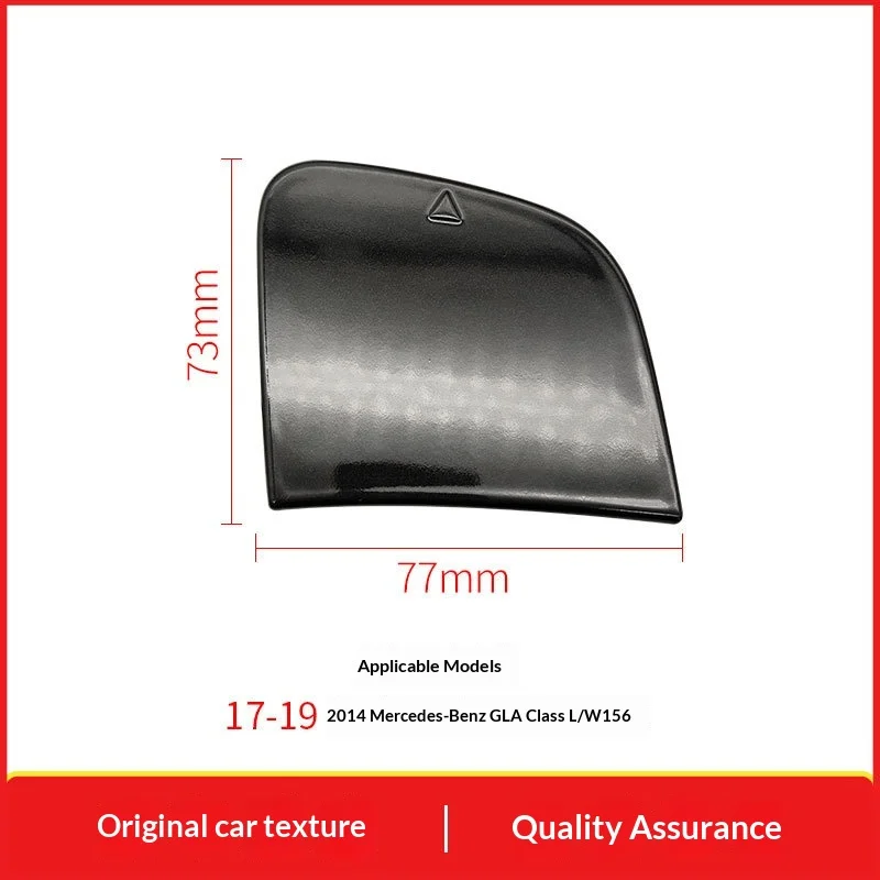 For 17-19 Mercedes Benz GLA Class Front Bar Trailer Cover W156 Front Tow Hook Cover 156854200 3
