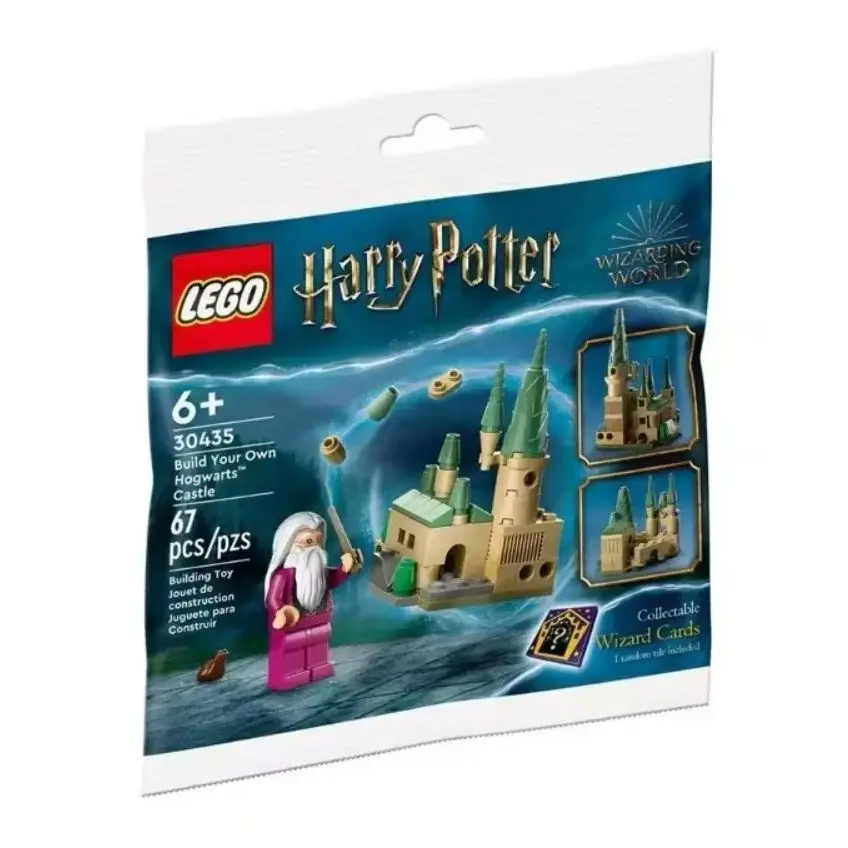 

LEGO Harry Potter Build Your Own Hogwarts Castle 30435 Polybag for Ages 6+ (67Pieces)
