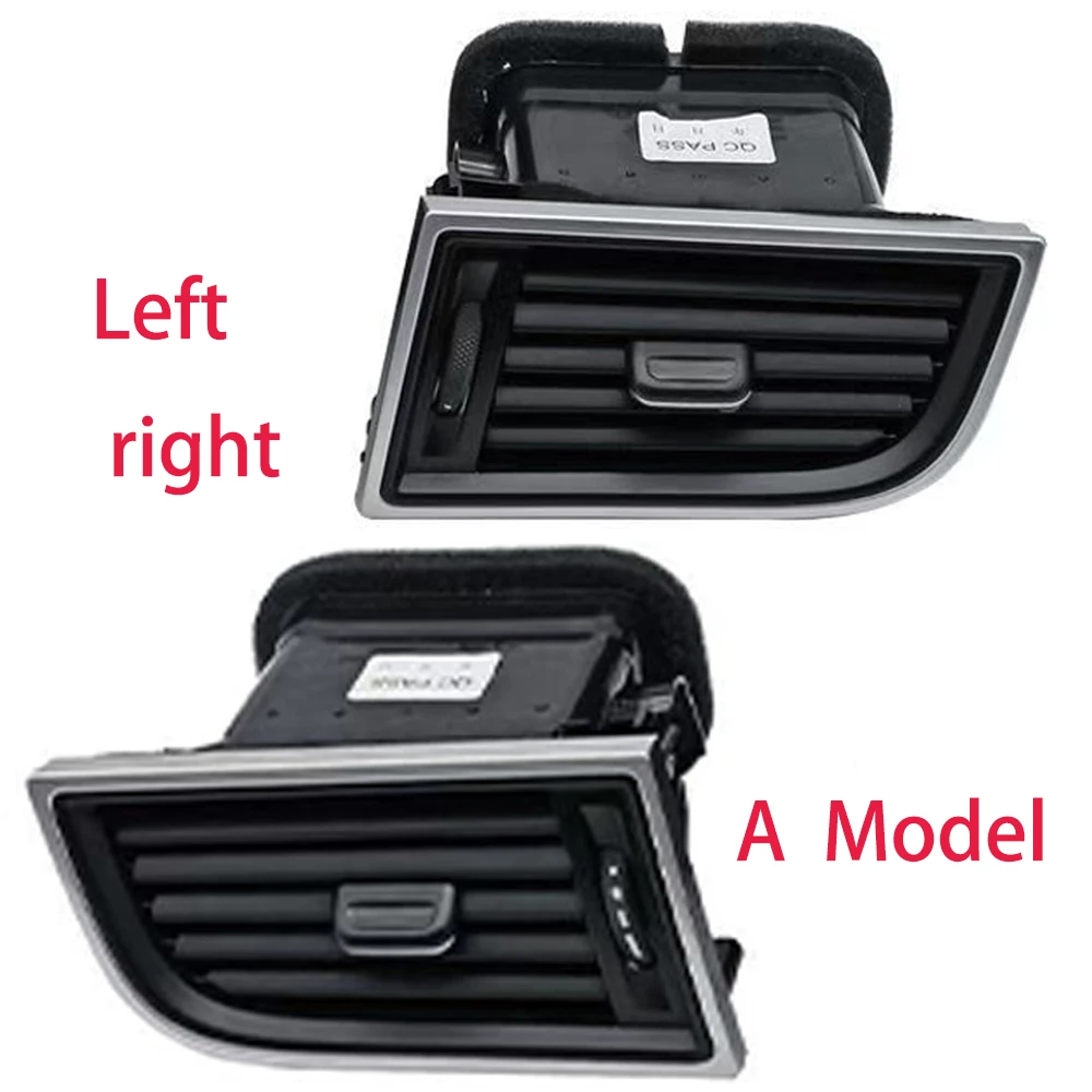 80% 전면 왼쪽 오른쪽 후면 에어컨 AC 벤트 그릴, 포르쉐 마칸 2014-2017 95B819201D 95B819202 용 완전 조립, 신제품