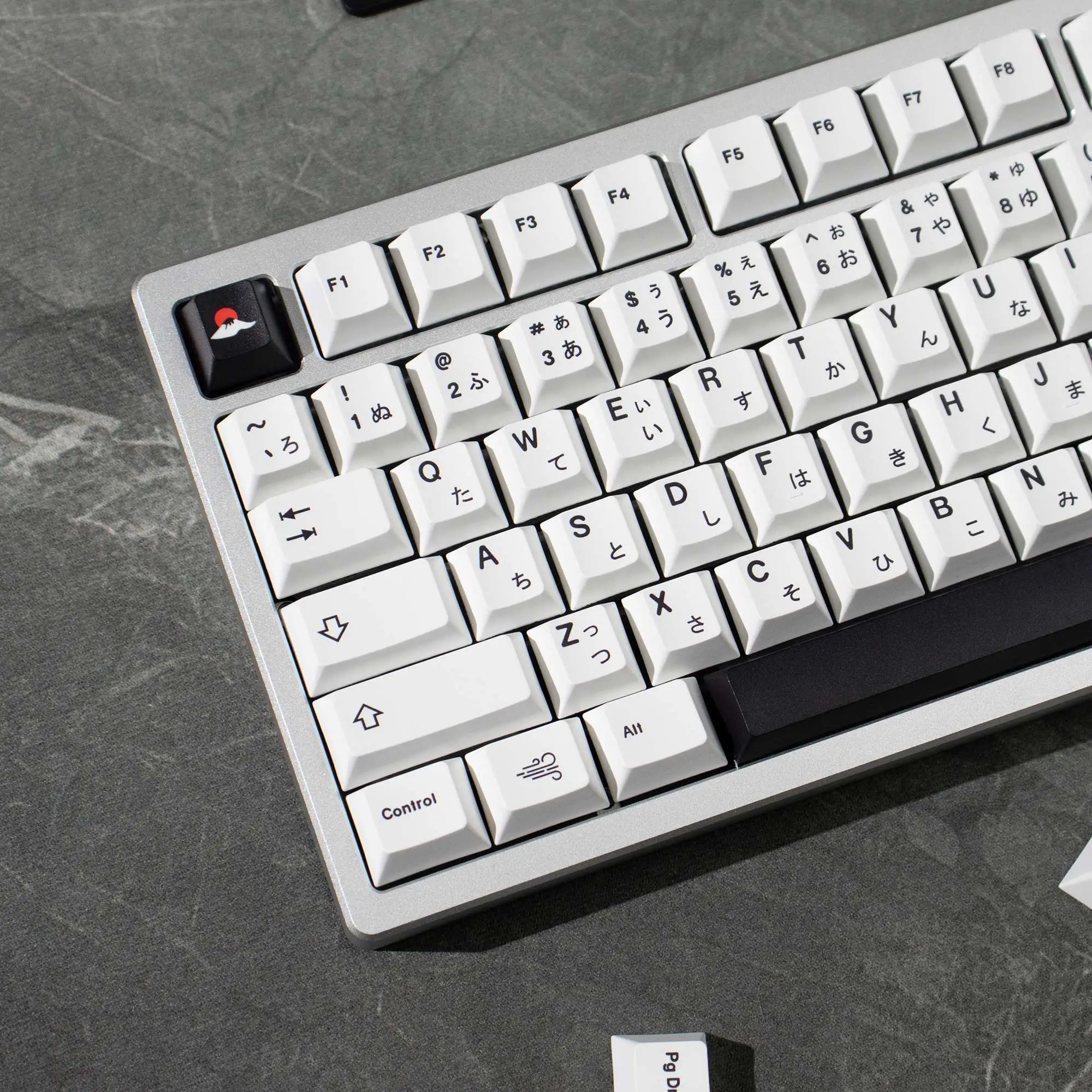 Cloudy Keycaps 147 Keys Cherry Profile Dye-Sub PBT Keycaps Japanese/English Custom Keycaps Sets For MX Mechanical Keyboard