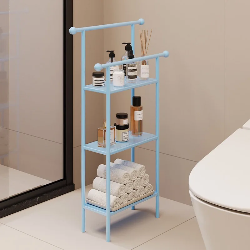 

Органайзер для ванной комнаты с дофамином, красочная полка для душа с вешалкой для полотенец и крючками, водостойкое многоуровневое хранилище для макияжа