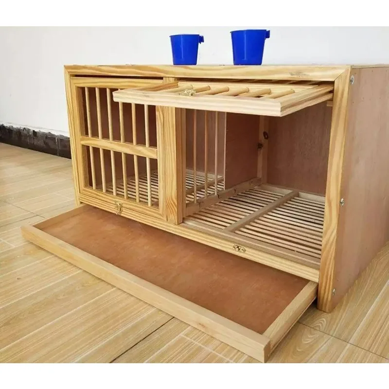 All Seasons Pigeon Cage Modular Wooden House Racing Pigeon Cage Lofts Breeding Pigeons Cage