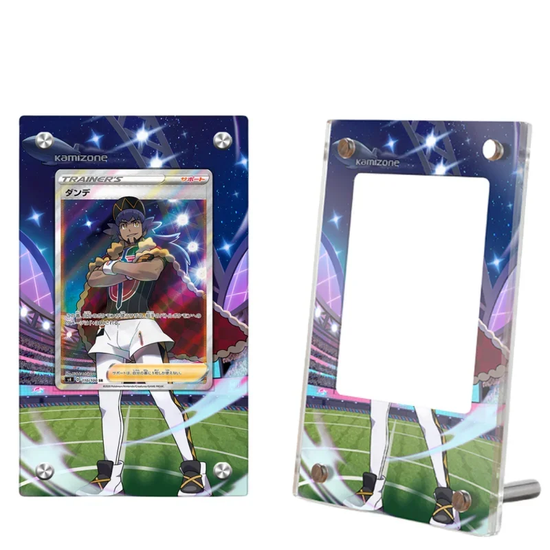 PokemonCard Brick Anime PTCG Leon Extended Picture Acrylic Self Made Collect Protective Case Does No Include Cards DIY Gift Toys