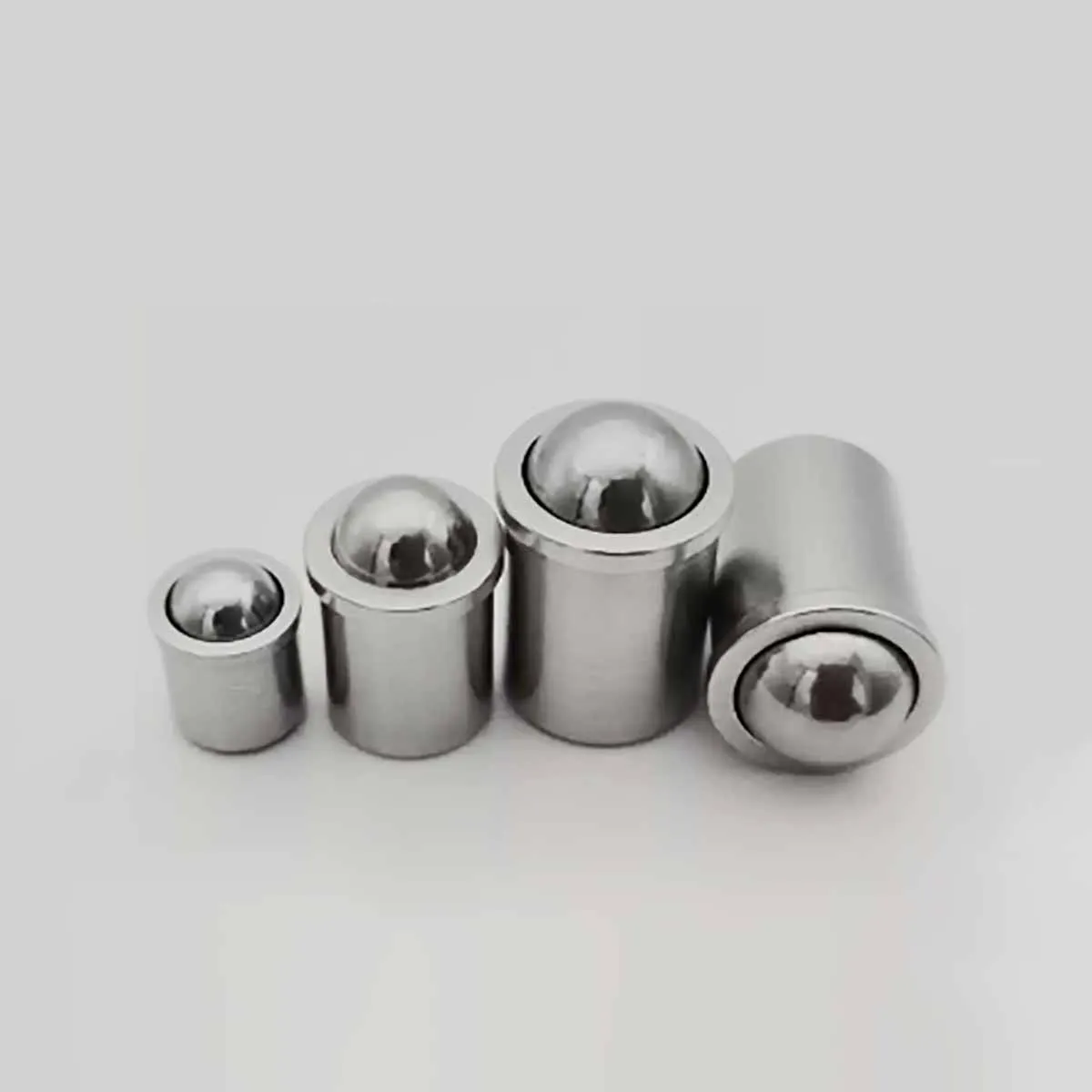 Press In Ball Head Plunger With Step Spring Positioning Pin 304 Stainless Steel Wave Ball Body Positioning Ball Locking Pin