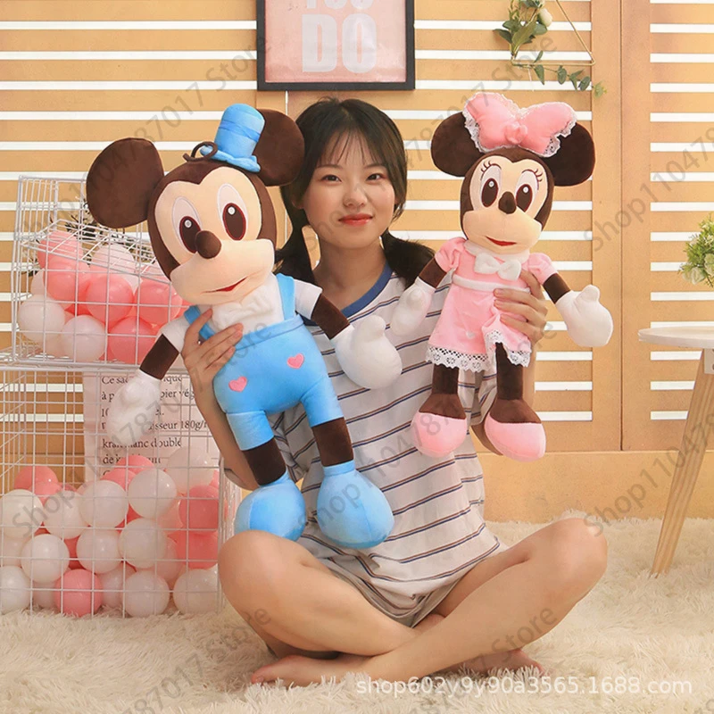 peluche-mickey-et-minnie-de-haute-qualite-cadeau-d'anniversaire-grand-coussin-decoration-de-la-maison