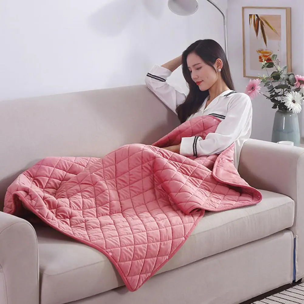 Fashion Smart Constant Temperature Wearable Office Lady Electric Throw Blanket Winter Warmer for Cold Weather