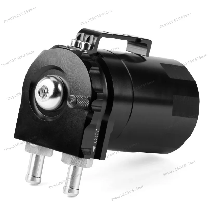 For Car Modification Accessories, Machine Breathable Pot with Air Filter Steel Wire Ball Exhaust Gas Recovery Pot Filter Pot