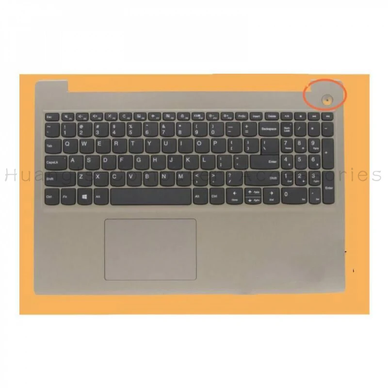 Reposamanos para Portátil SS+Original con Teclado y Touchpad 5CB0X57656 para Lenovo IdeaPad 3-15IIL05 15ITL 15S 2020, Repuesto