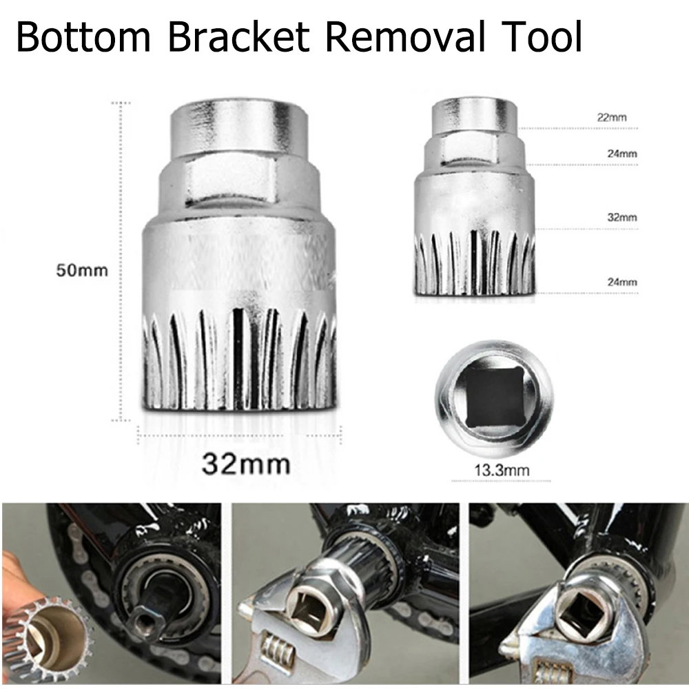 Bicycle Repair Tool Kits Flywheel Removal Chain Breaker Cutter Crank Puller MTB Road Bike Wrench Cassette Bracket Extractor Sets