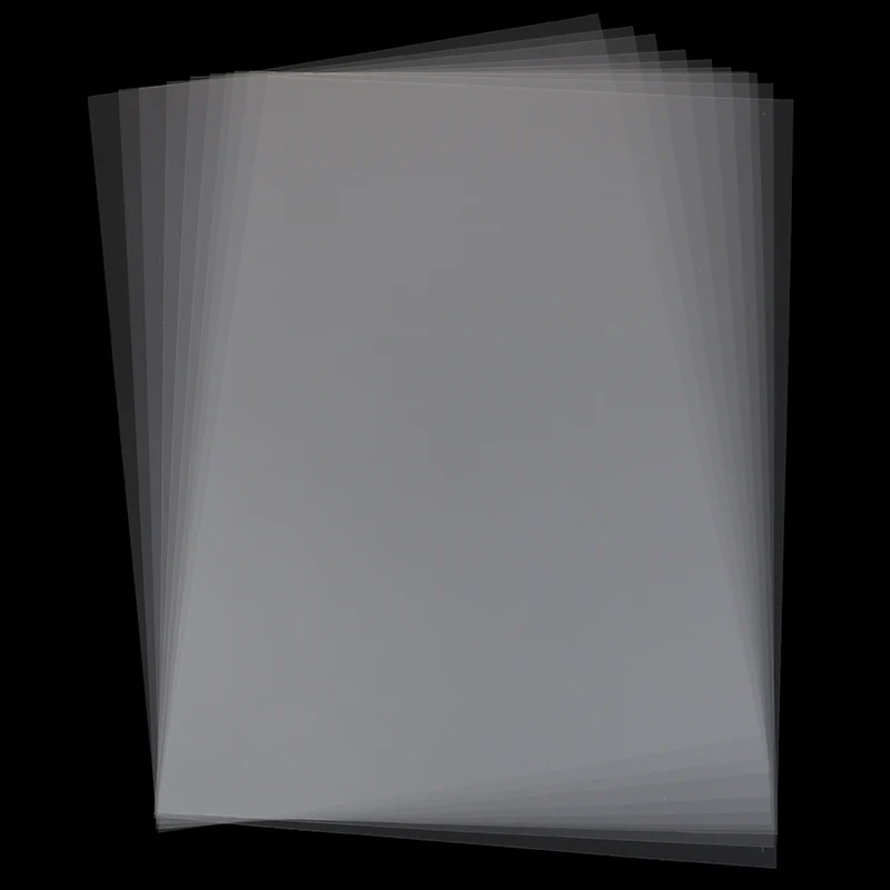 Hot Sale 10pcs A4 Inkjet Laser Printing Transparency Film Photographic Paper PCB Stencils