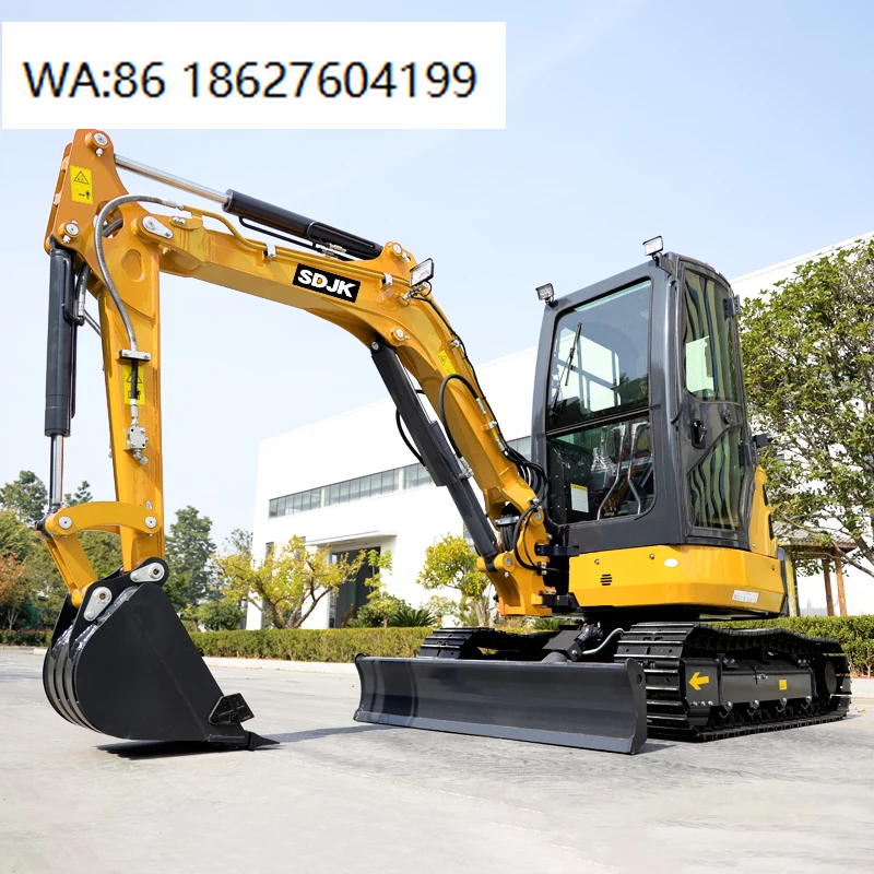 2Ton 3Ton 3.5Ton Hydraulic Crawler Mini Digger CE EPA Certified Multifunctional Bagger For Agriculture Farm Garden And Landscapi