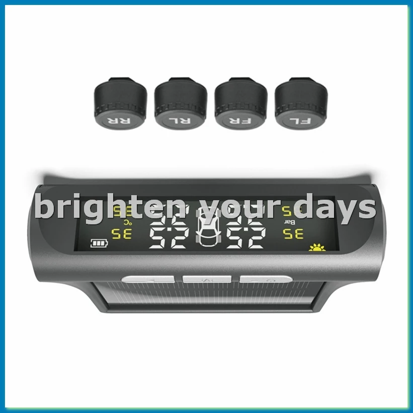 

Интеллектуальная солнечная система контроля давления в шинах TPMS, датчики парковки для автомобилей, датчик температуры в шинах-VVNB