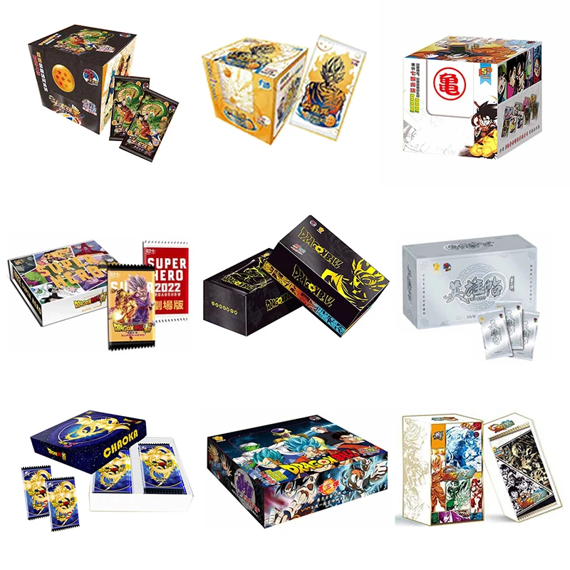 

Dragon Ball Z Collection Card Box Booster Packs Super Sexy Anime Cartas Tcg Acg Playing Game Cards