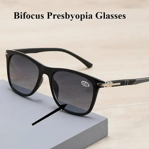 +1.0 ~ +3.5 Bifocus Presbyopia Glasses /Sunglasses  Unisex Style  Sun UV Resistant  New Finished Reading Glasses