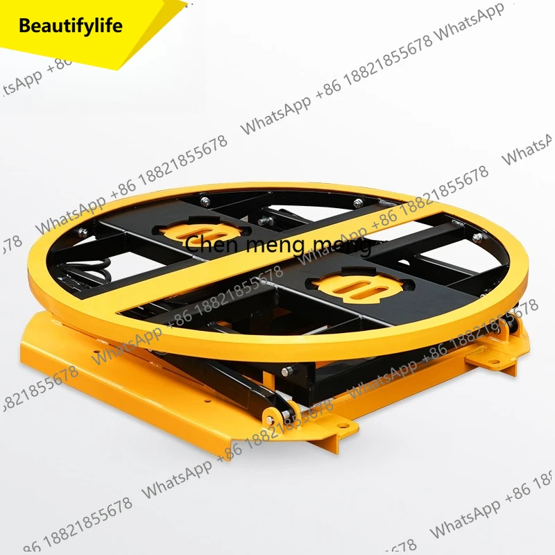 A55 Hydraulic Scissor Lift Platform 1000KG/2000KG Portable Leveling Platform  Suitable for Warehouses  Workshops and Assembly Li