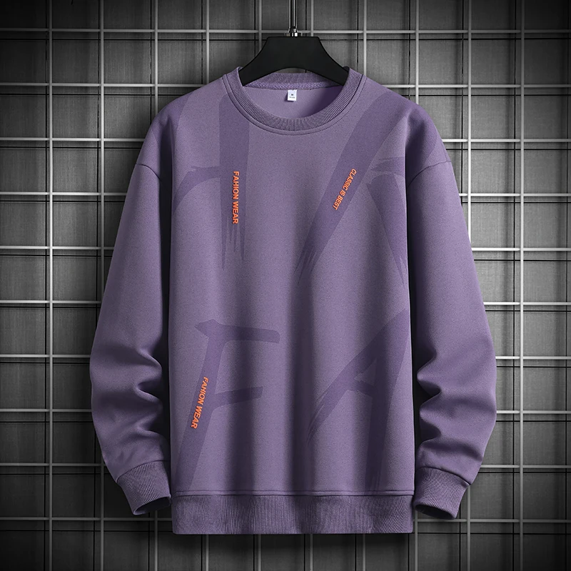 Big&Tall Männer Sweatshirt Mode Plus Größe Pullover Rundhals Sweatshirts Casual Herbst Winter Lose Hohe Streetwear 6XL 7XL 8XL