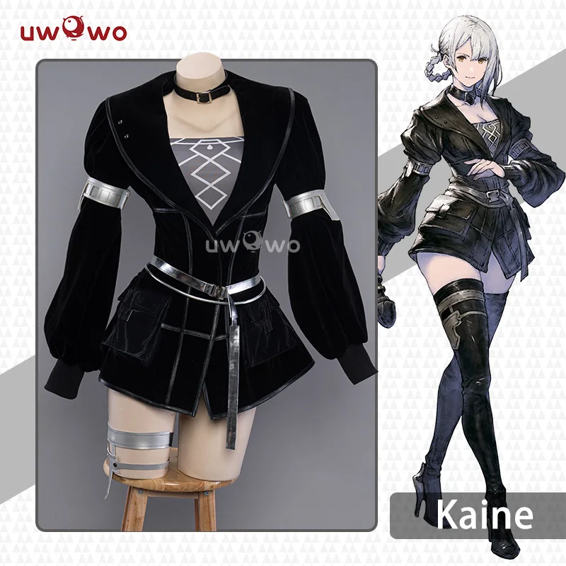 

Pre-sale UWOWO Nierr: Automataa Kaine Kainé Reincarnationn Divergentt Warrior Cosplay Costume