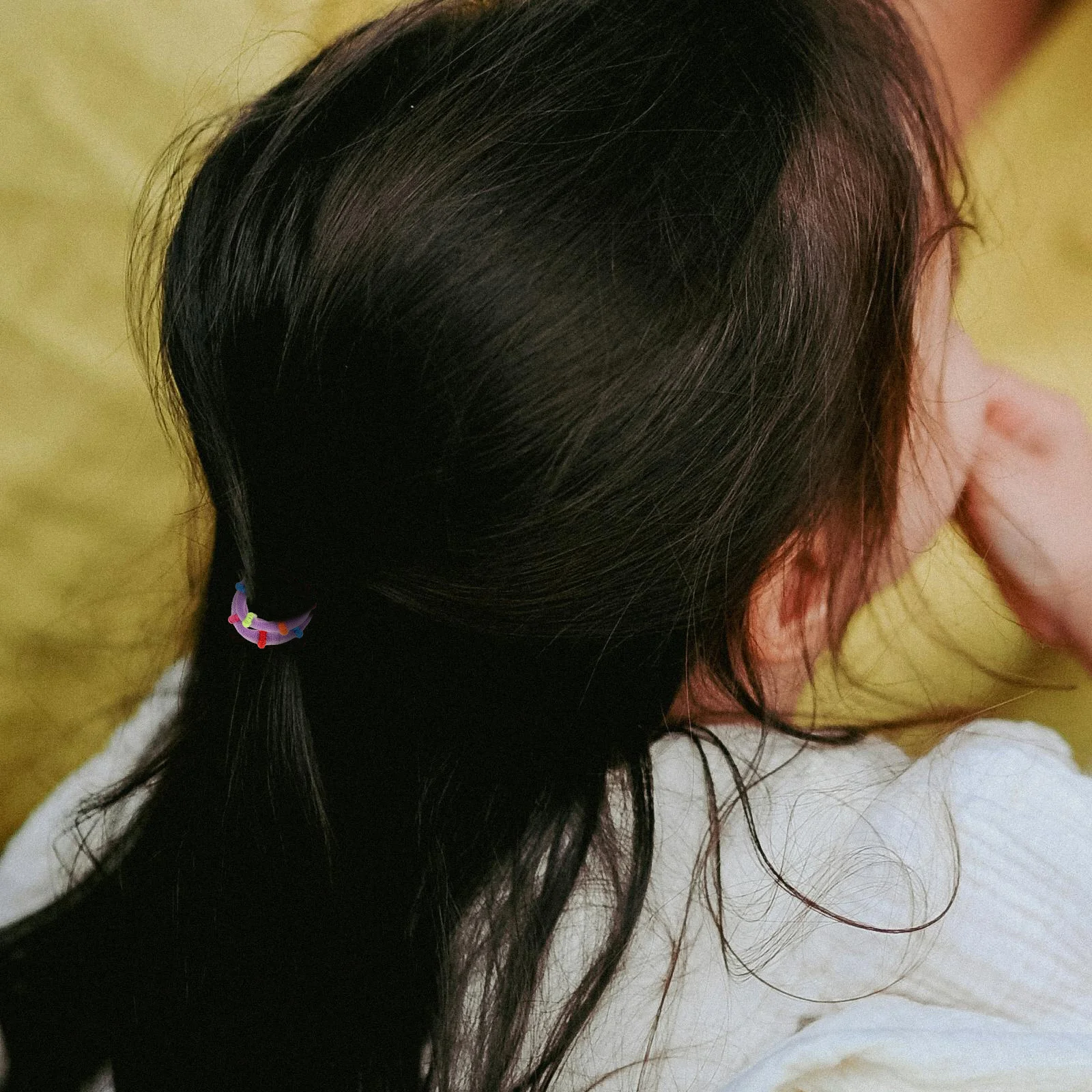 

200Pcs Cute Mini Hair Ties High Elasticity Scrunchies for Girls Toddlers Soft Hair Ropes for Ponytail Braids Daily Styling Use