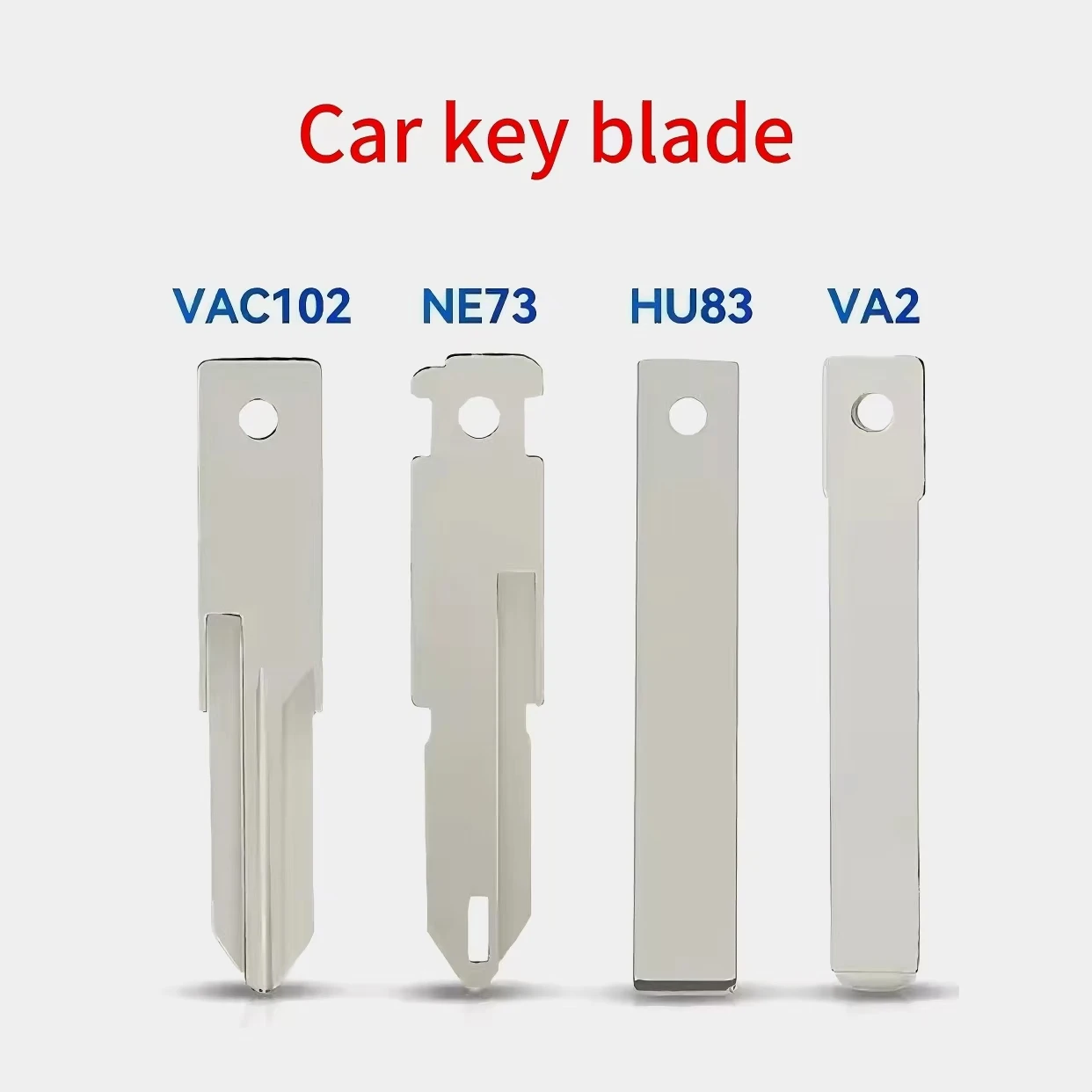 

Jingxin 5pcs Original Uncut car Key Blade VAC102 HU83 VA2 VA6 NE72 NE73 for Renault Peugeot Citroen Remote Fob car Key Blade